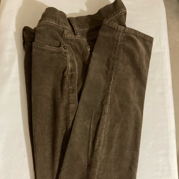 Lucky Brand Brown corduroy skinny jeans Size 4 / 27. 98% cotton 2% spandex - Picture 5 of 8